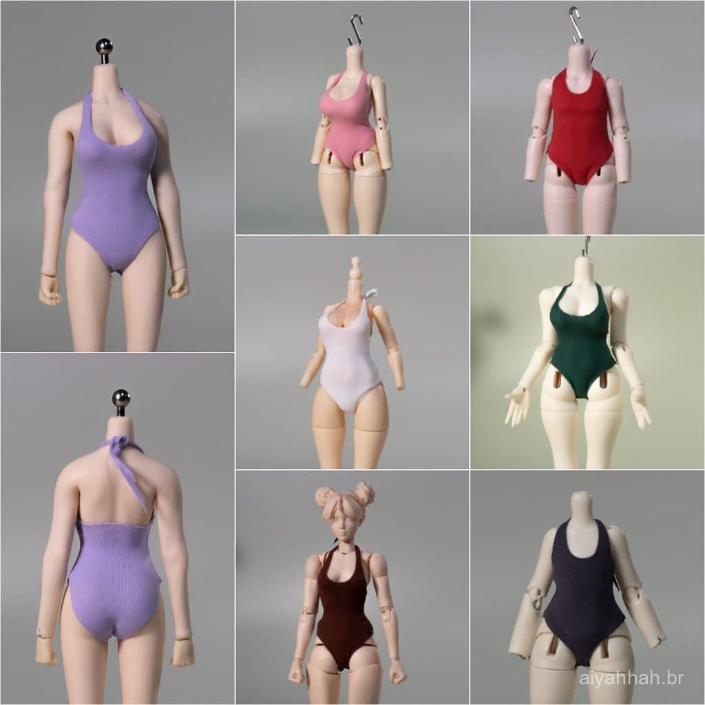 Roupas para bonecas em escala 1/12, trajes de mecha girl de 6 polegadas, roupas universais para bonecas BJD articuladas 