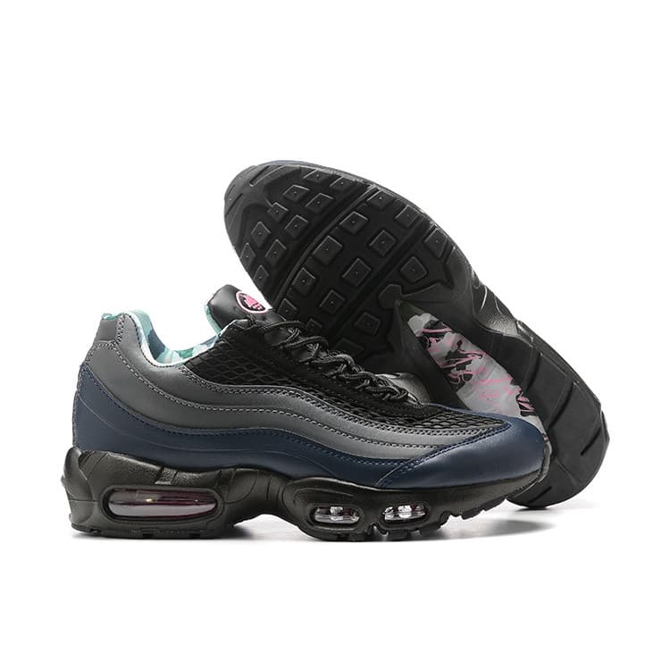 Tênis Max Style 95 retro de malha leve com amortecimento a ar, tênis esportivos elásticos com absorção de impacto, tênis