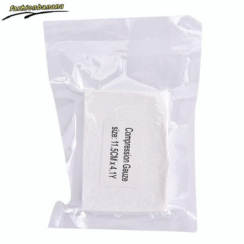 Gaze Estéril Prensada De 11.5 Cm * 3.7 M Para Curativo De Emergência , Kit De Primeiros Socorros E Traumas