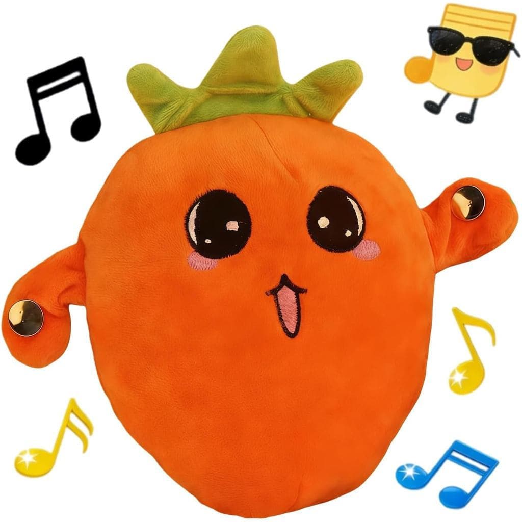 Brinquedo Musical Sensorial para Bebês, Brinquedo de Pelúcia com Dupla Música e Som, Brinquedo Educativo de Atividades S