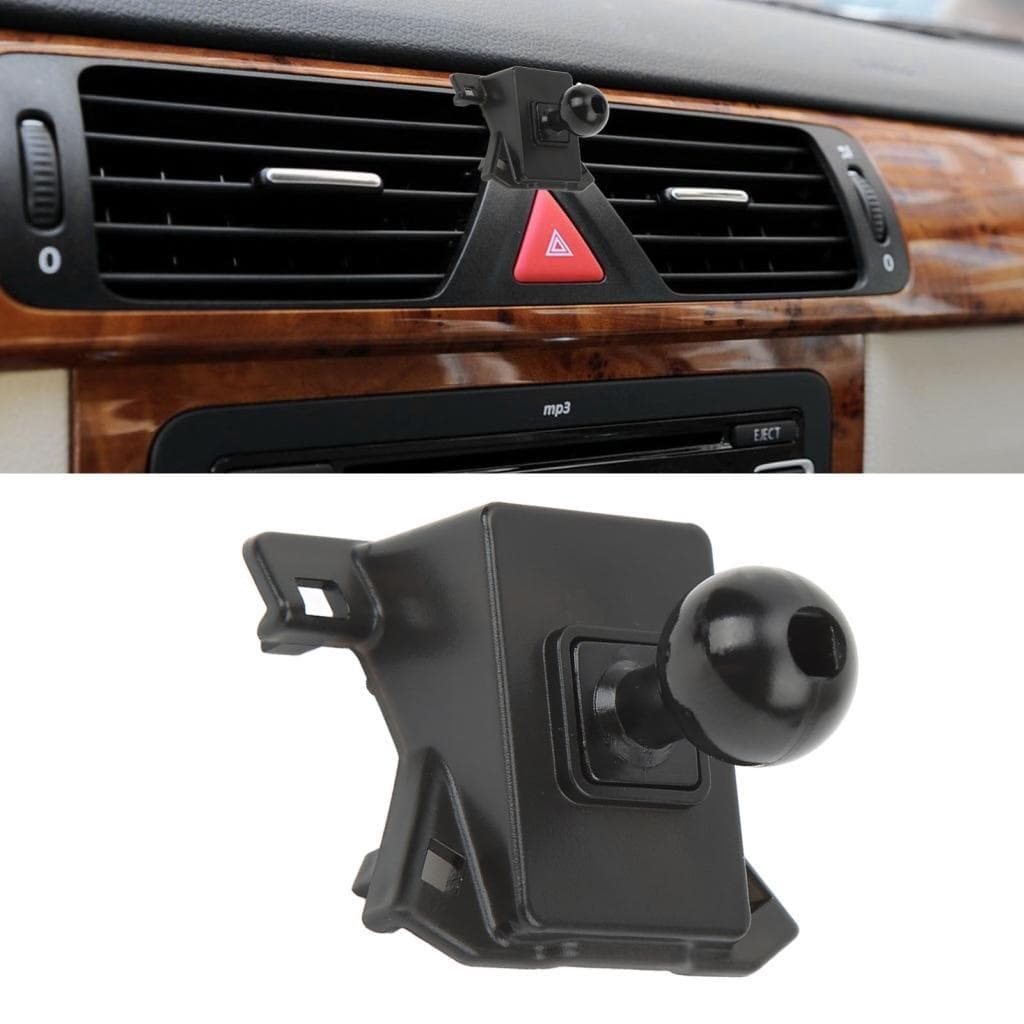 Suporte de telefone para carro de 4,0 a 6,0 pol. Base estável e antiderrapante com fivela de suporte por gravidade