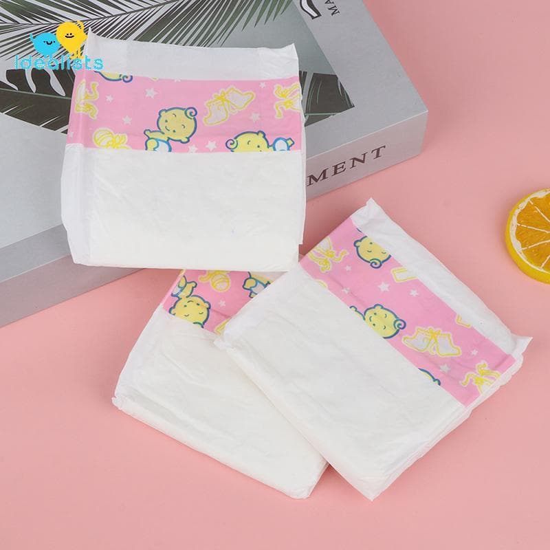 Idealistas 3 Peças De Calças De Fraldas Para Bonecas , Acessórios De Presente , Brinquedos Infantis DIY Agradáveis
