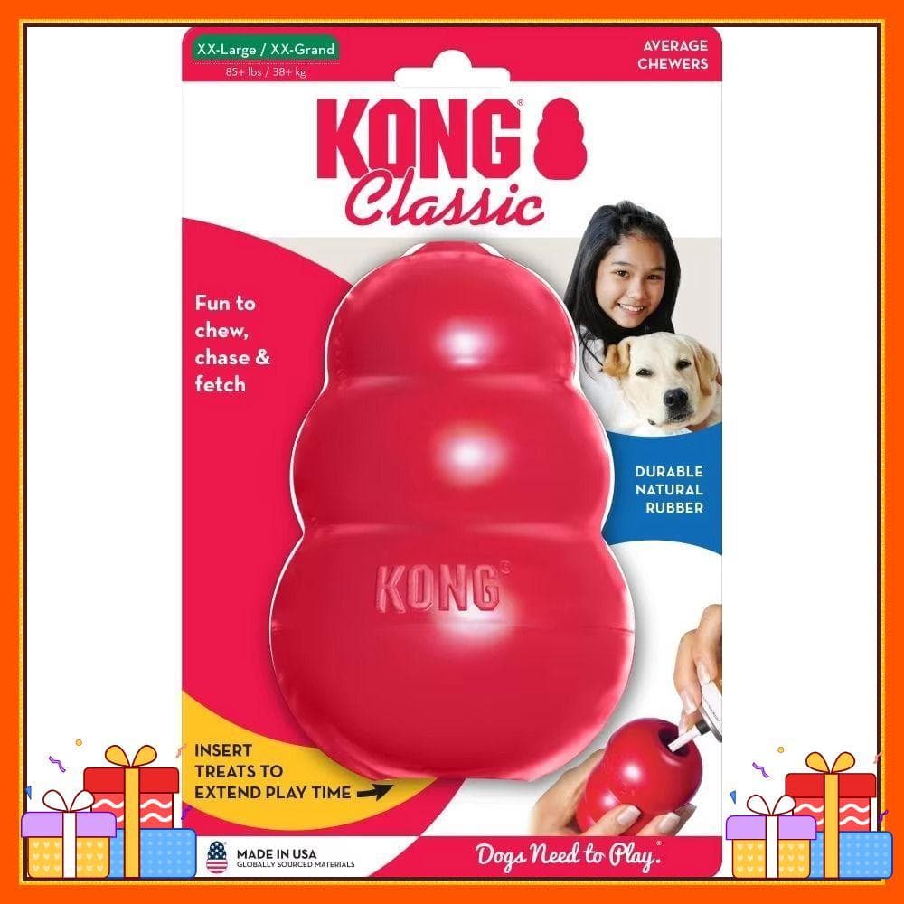 Brinquedos Para Cães Kong , Clássicos Cachorros Capacidades Duráveis Enchimento De Guloseimas , Brinquedo Mastigar De Vá