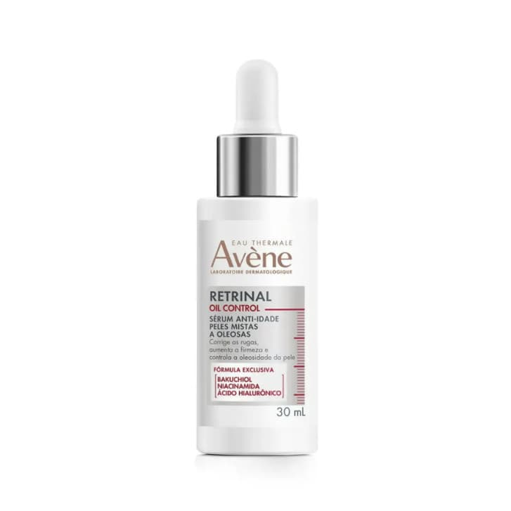 Sérum Facial Anti-Idade Avène Retrinal Oil Control Peles Mistas e Oleosas 30ml