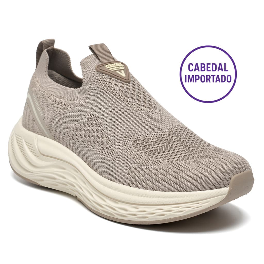 Tênis Feminino Via Marte Calce Fácil Esportivo Respirável