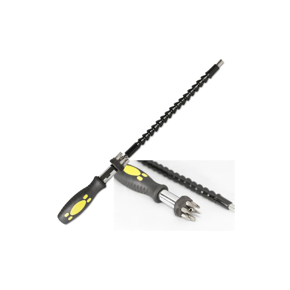 Jogo de Chaves com Catraca, Bits e Extensão Flexível com 8 Peças - NOLL