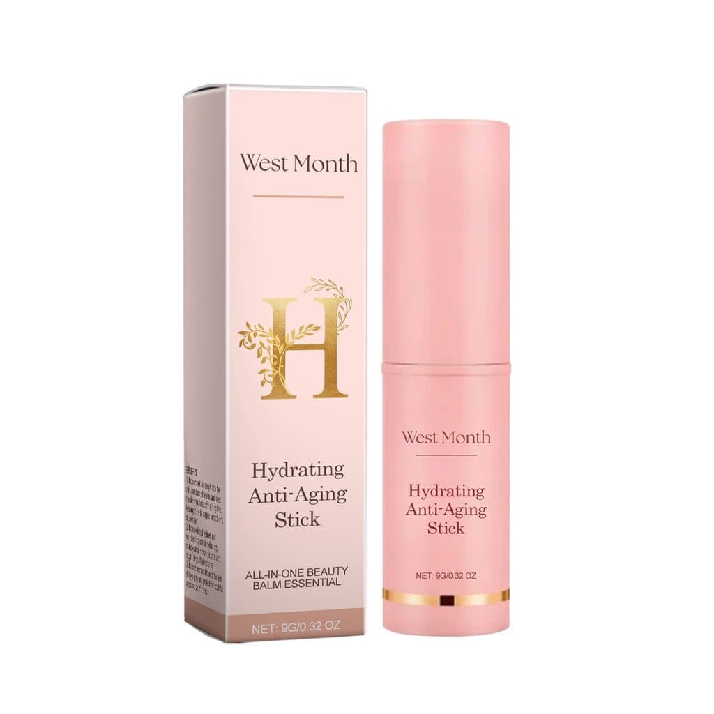 West Month Bálsamo Hidratante Anti-Idade Tudo em Um 9G Portátil para Suavizar Linhas Secas Hidratante Facial e para o Pe