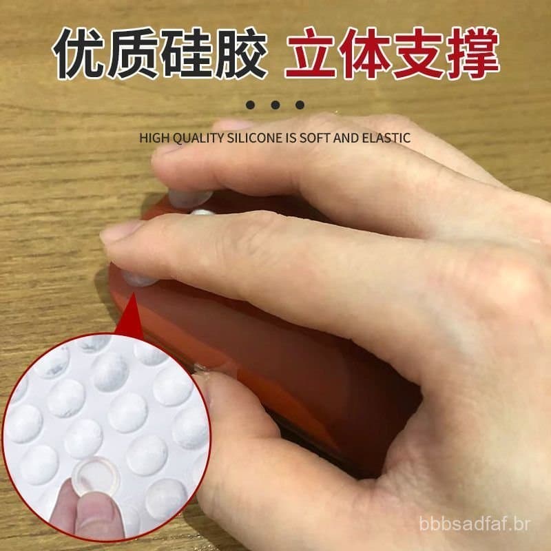 Novos adesivos antiderrapantes para mouse, adesivos protetores antiderrapantes universais para mouse sem fio, adesivos p