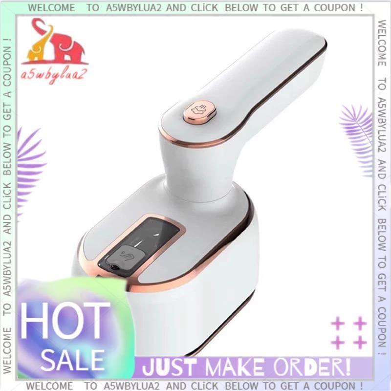 Máquina De Passar Roupa Portátil Para Roupas-Ferro A Vapor De Viagem Tamanho Mini , Vaporizador Compacto Pequeno Plugue 