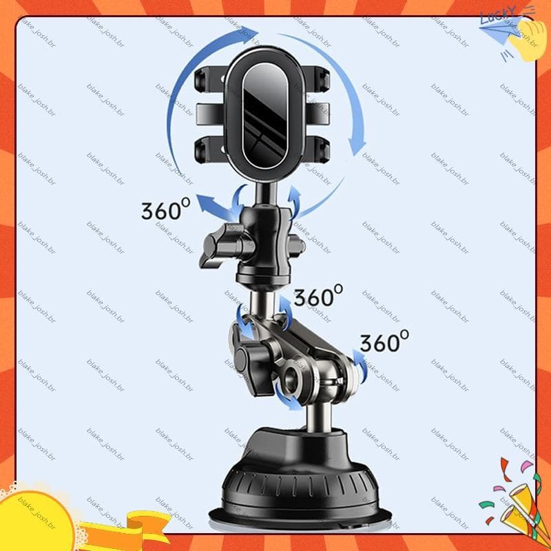 [Qualidade B] Suporte Do Telefone Móvel Carro Selfie Fixo Universal Viagem Ao Ar Livre Auto-Condução Otário Para Janela 