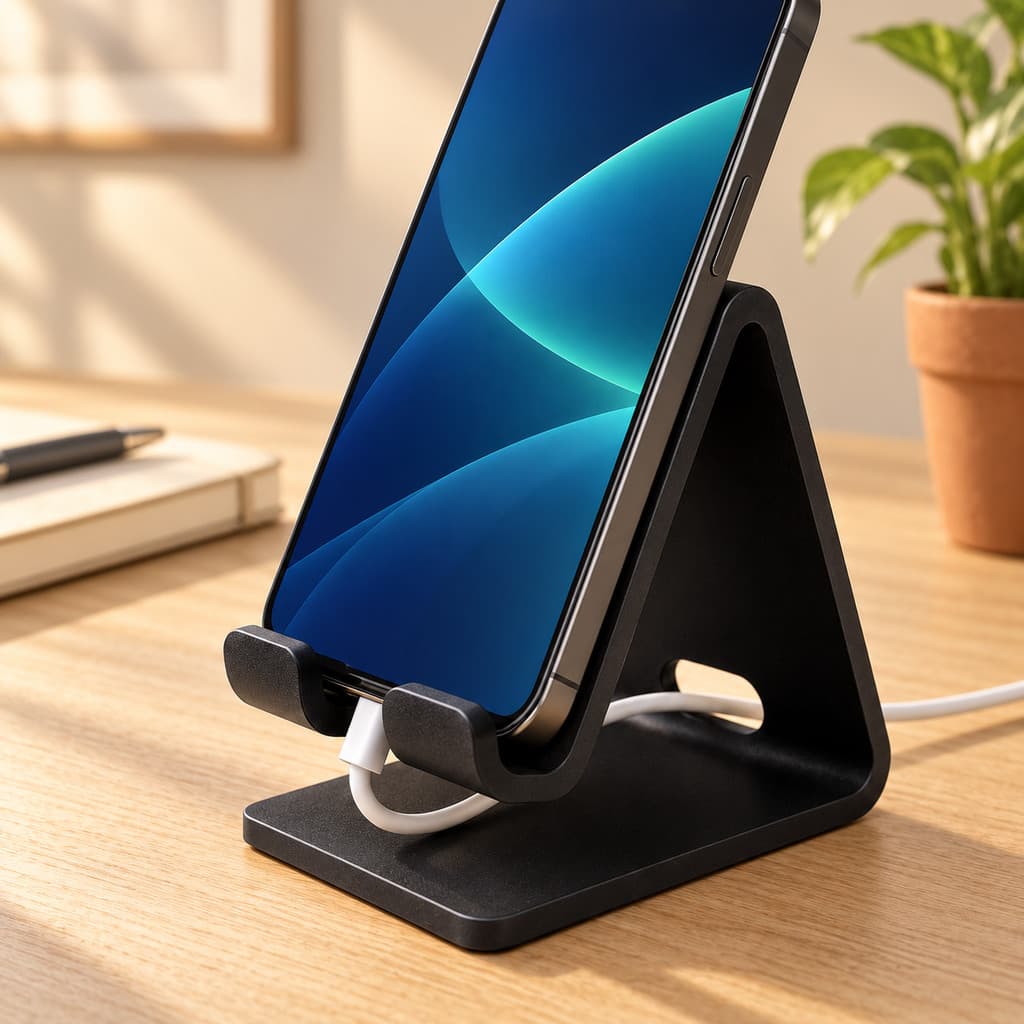 Suporte Porta Celular Universal de Mesa para iPhone Samsung Xiaomi Smartphone Casa Escritório Quarto