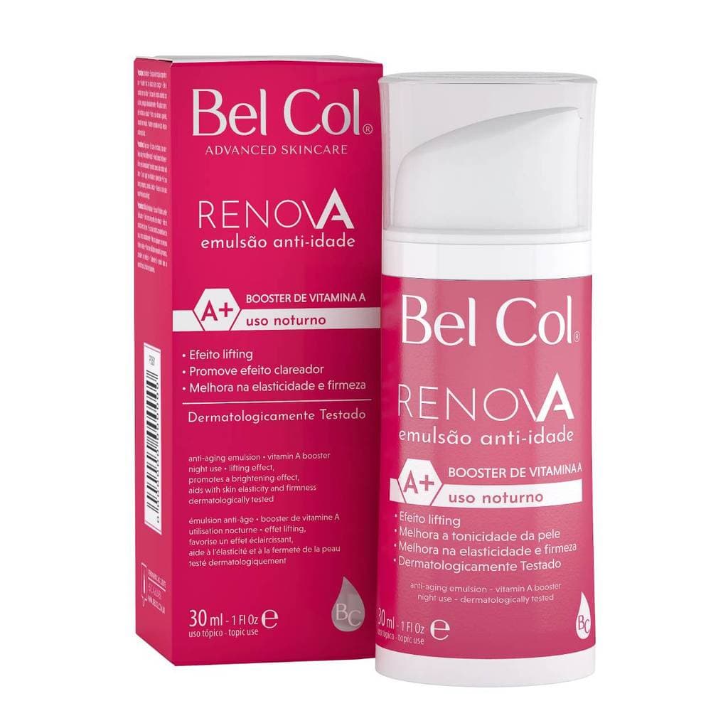 Booster Vitamina A Bel Col 30ml Retinol Palmitato Anti-idade Lifting Facial Rugas Firmeza Pele