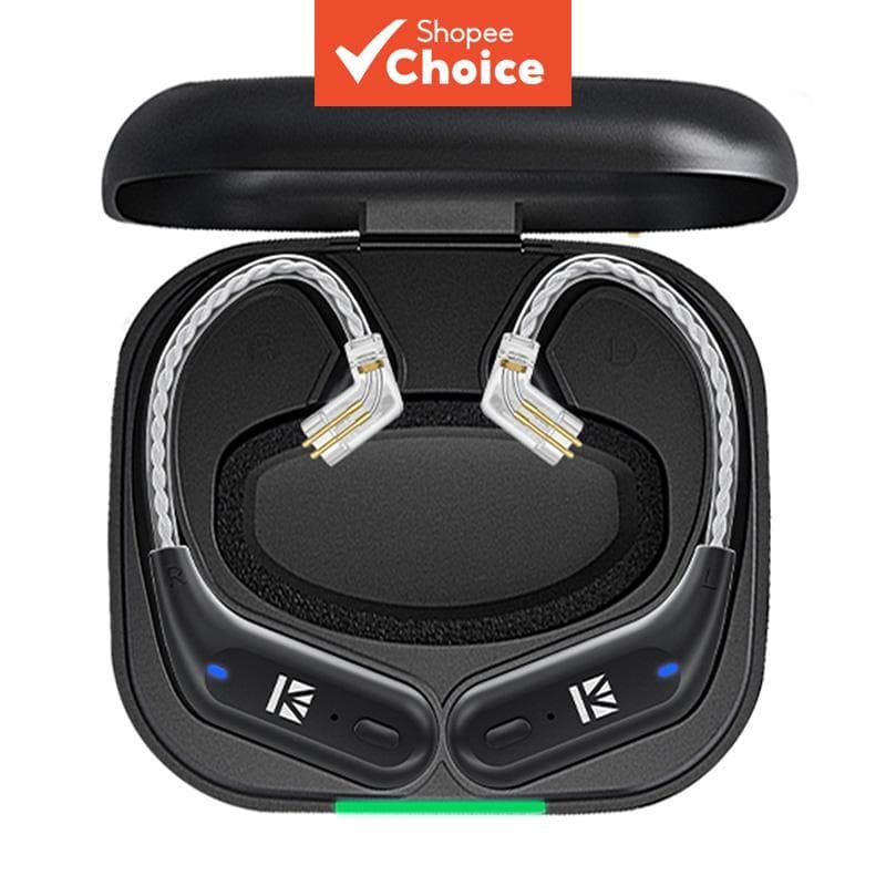 Fones de ouvido sem fio KBEAR BT15 Pro, fones Bluetooth com cancelamento de ruído, fones de ouvido, ganchos de orelha,