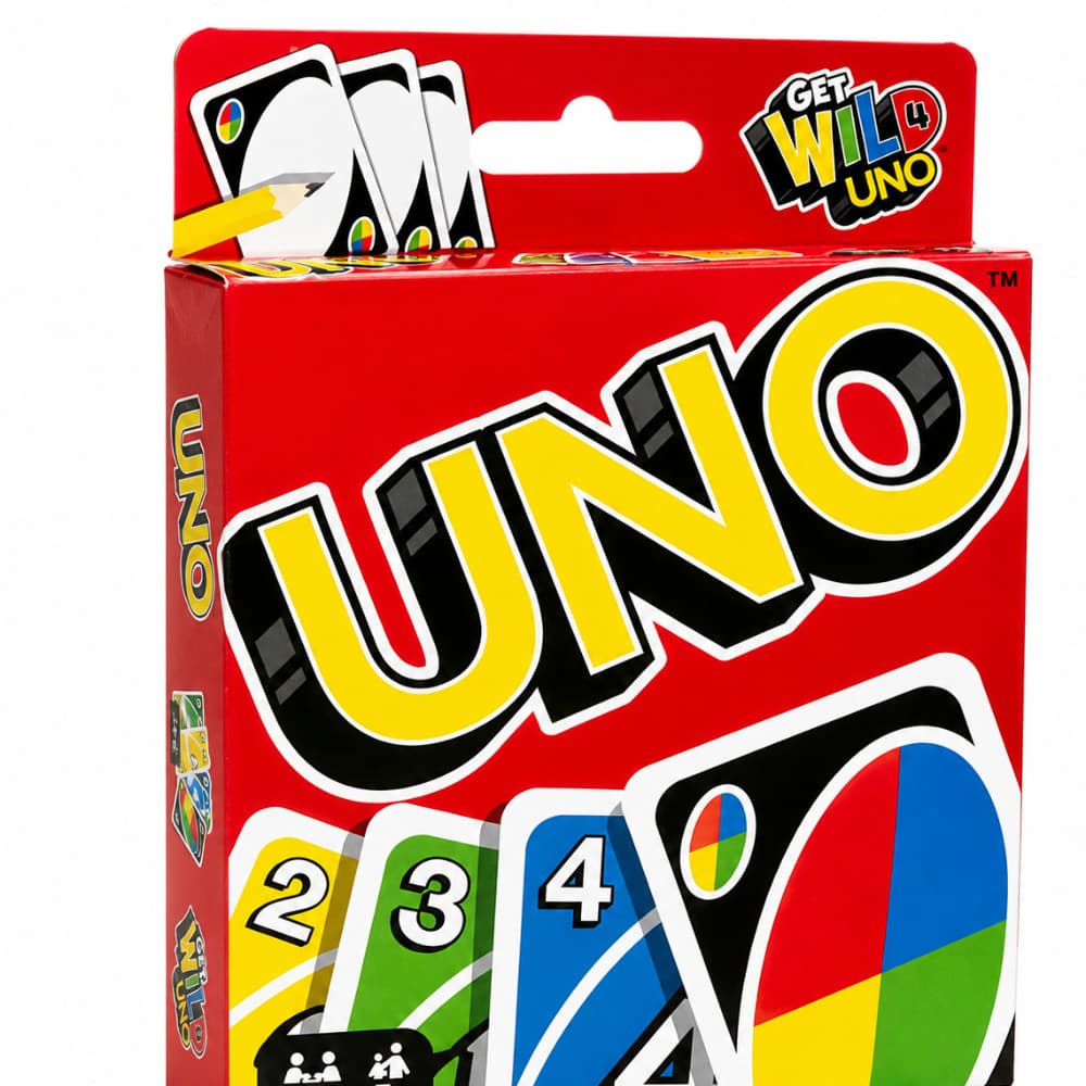 Jogo Uno Duplu Cartas Original Estilo Clássico 112 Cartas Família Amigos Viagem Diversão