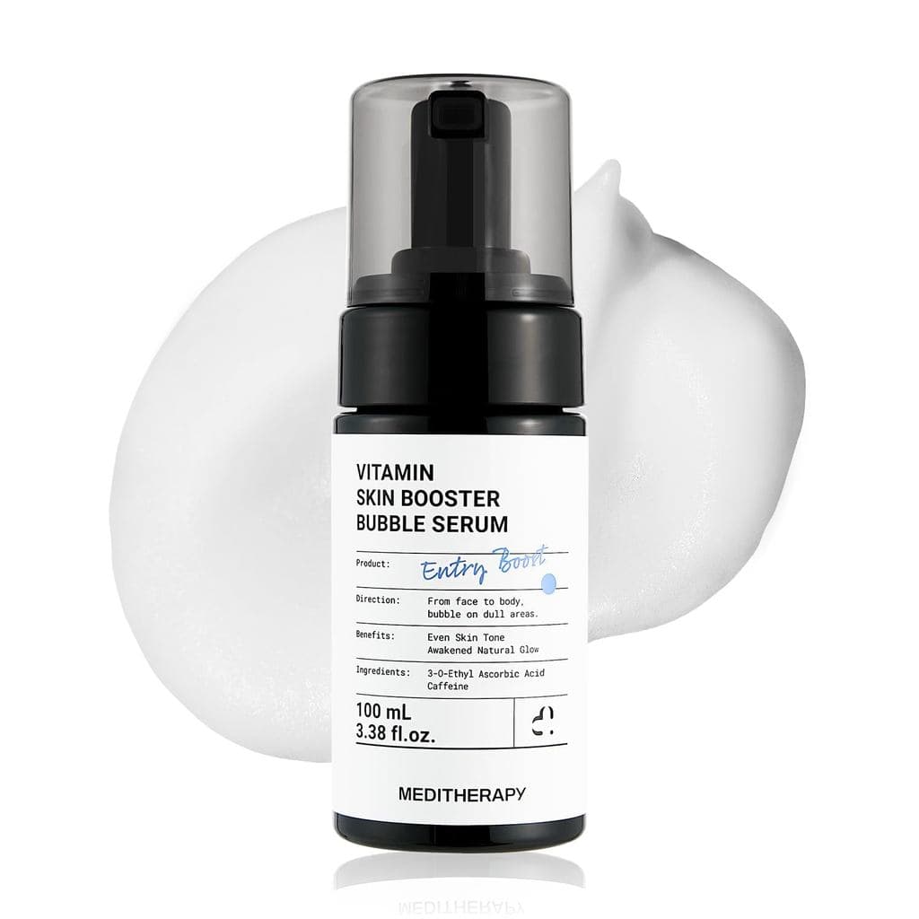 MEDITHERAPY Sérum de Vitamina C para o Rosto – Fórmula de Micro-Bolhas para Absorção Instantânea, Brilho Visivelmente Ra