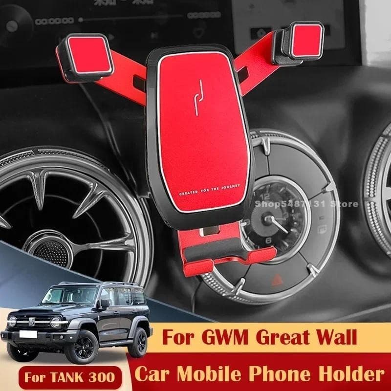 Gravidade Carro GPS Suporte De Ventilação Ar Clipe Do Telefone Para GWM Grande Tanque Parede 300 Acessórios Interiores 2