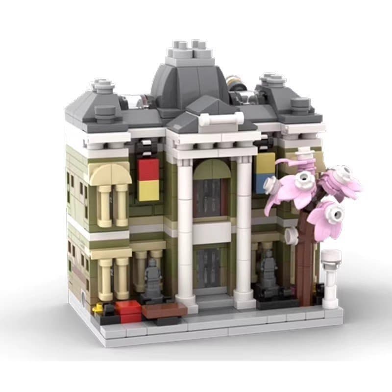Blocos de montar MOC compatíveis com Lego 162900 Mini Museu de História Natural, brinquedo educativo para montar, presen