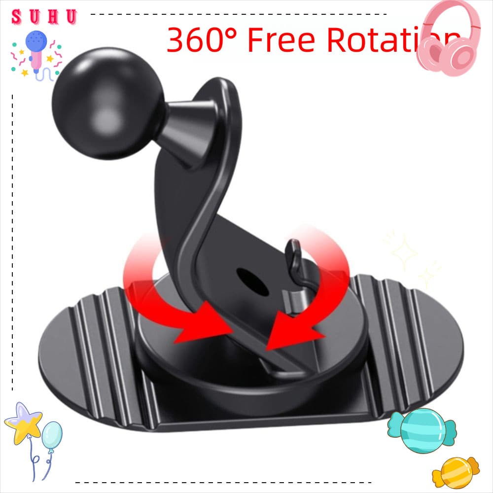 Suporte Do Telefone Carro , Base Adesiva 17mm Cabeça Esférica Móvel , Seguro Celular