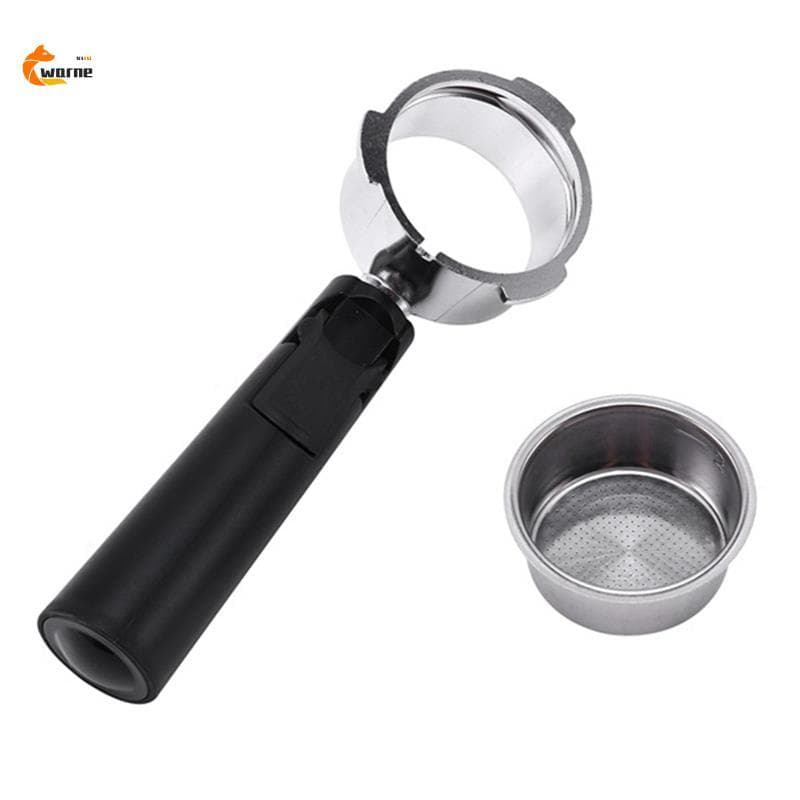 Portafiltro De Café Sem Fundo De Aço Inoxidável De 51 Mm Para Cafeteira Expresso Profissional Acessório warner_herty.br