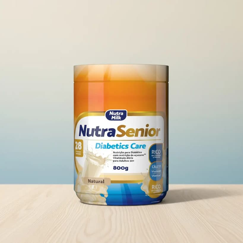 Suplemento Nutra Senior Zero Açúcar 800g Vitaminas Miinerais