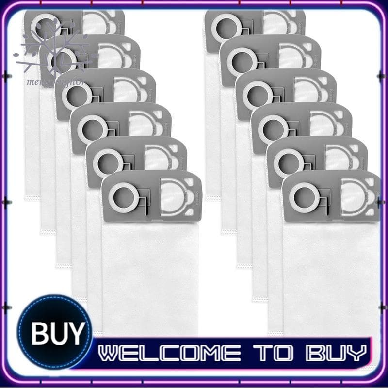 12 Pacotes De Sacos De Aspirador De Pó HEPA Para Riccar R25 R25S , R25D , R25P Series Vertical Aspiradores De 5 Camadas 