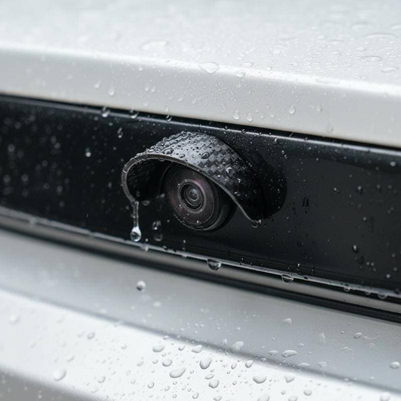 xiny Carro Baup Câmera Lente Protetor Shoproof Anti-Reflexo Capa Para Veículo Vista Traseira Estacionamento Cam n