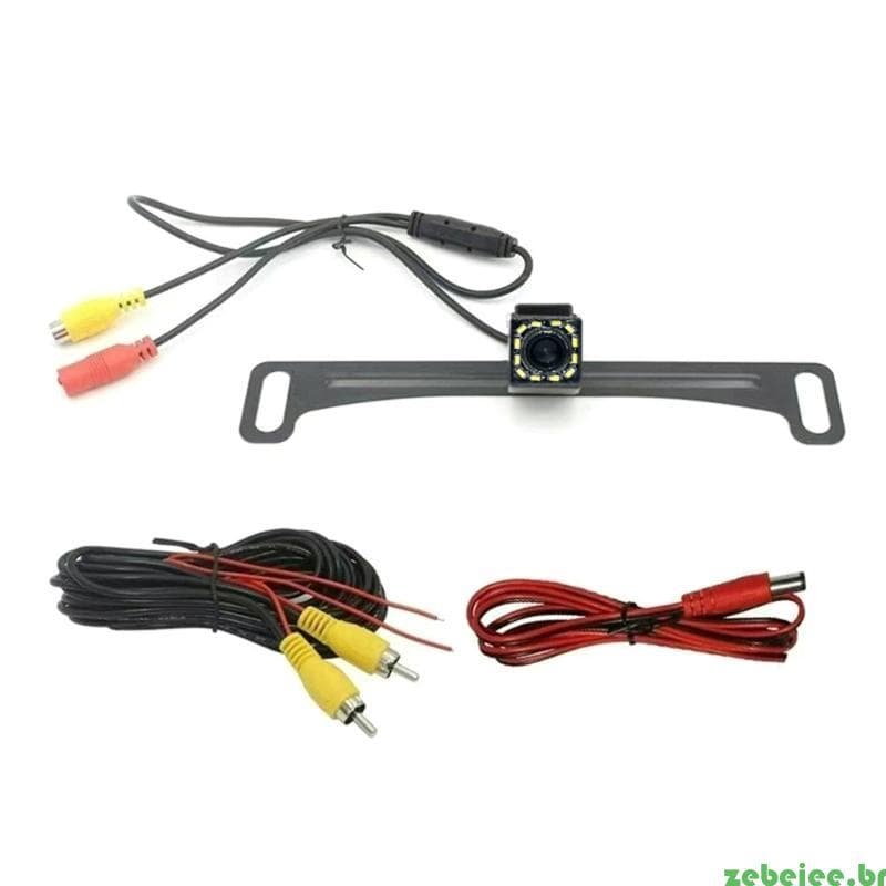 zebeiee Carro DVR Câmera Visão Traseira Placa Painel Suporte Vez StrapDashCam