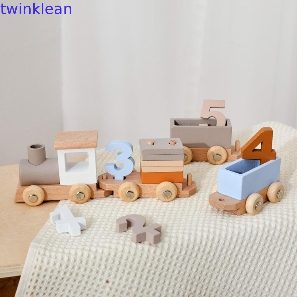 Brinquedo De Carrinho , Trem Prático , Blocos De Números , Brinquedos Educativos Para Bebês