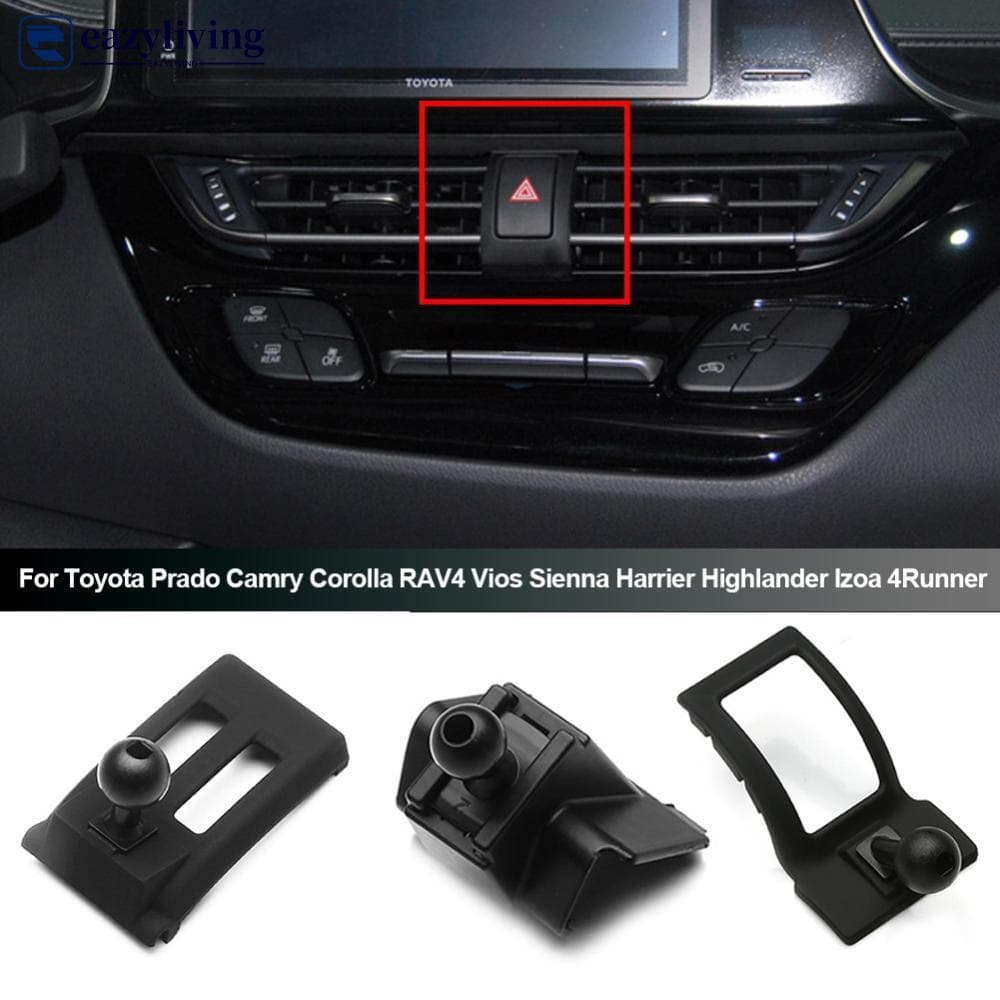 EAZYLIVING Suporte De Telefone Para Carro Montagem Dedicado Base Fixa Automóvel Toyota Prado Camry Corolla RAV4 Vios Sie