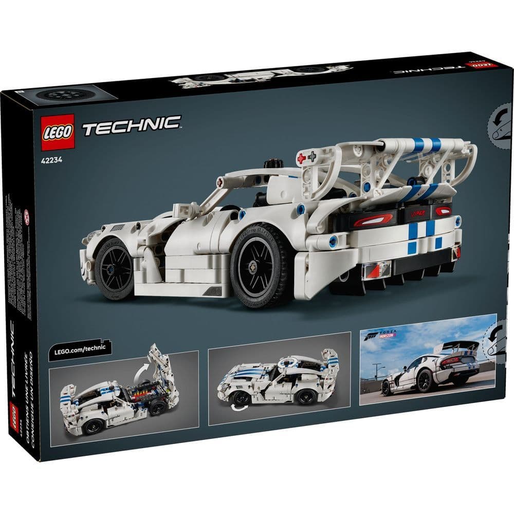 Bloco de Montar - Technic - Carro Esportivo Dodge Viper GTS-R - LEGO DO BRASIL