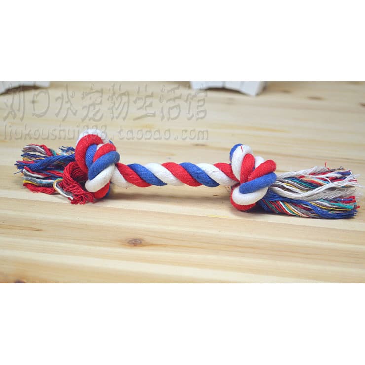 Brinquedos para cães corda de cabo de guerra dentes de cachorro corda de moagem nós brinquedos para animais de estimação