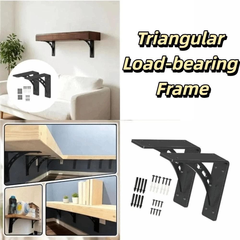 Suporte De Prateleira Flutuante , Parede Resistente De Material Sólido De Furo Médio , Montagem Estável