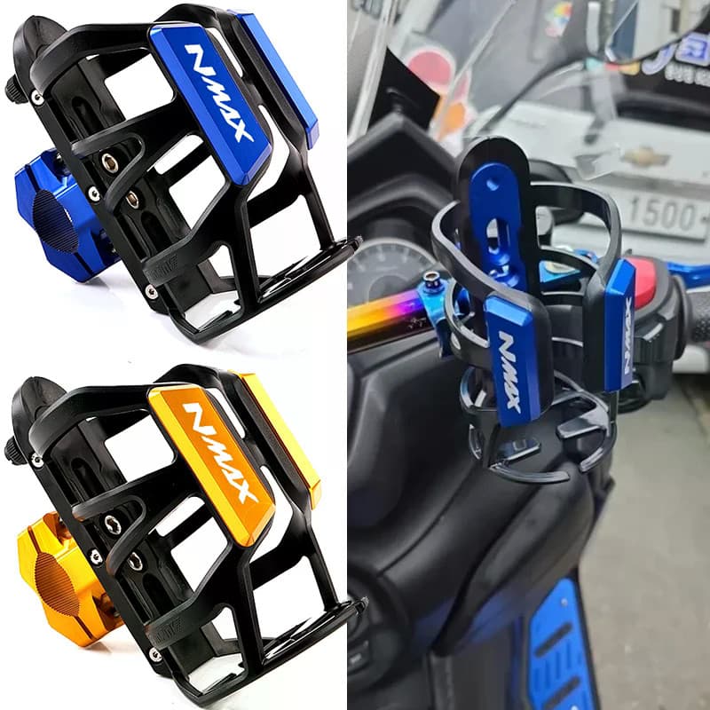 Para NMAX155 N MAX NMAX 155 125 NMAX125 2018-2026 + Acessórios Moto Bebida Garrafa De Água Titular Copo