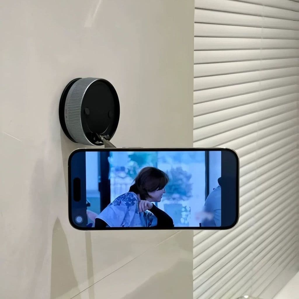Novo estilo de vácuo magnético suporte do telefone móvel Desktop parede dobrável suporte do carro multifuncional preguiç