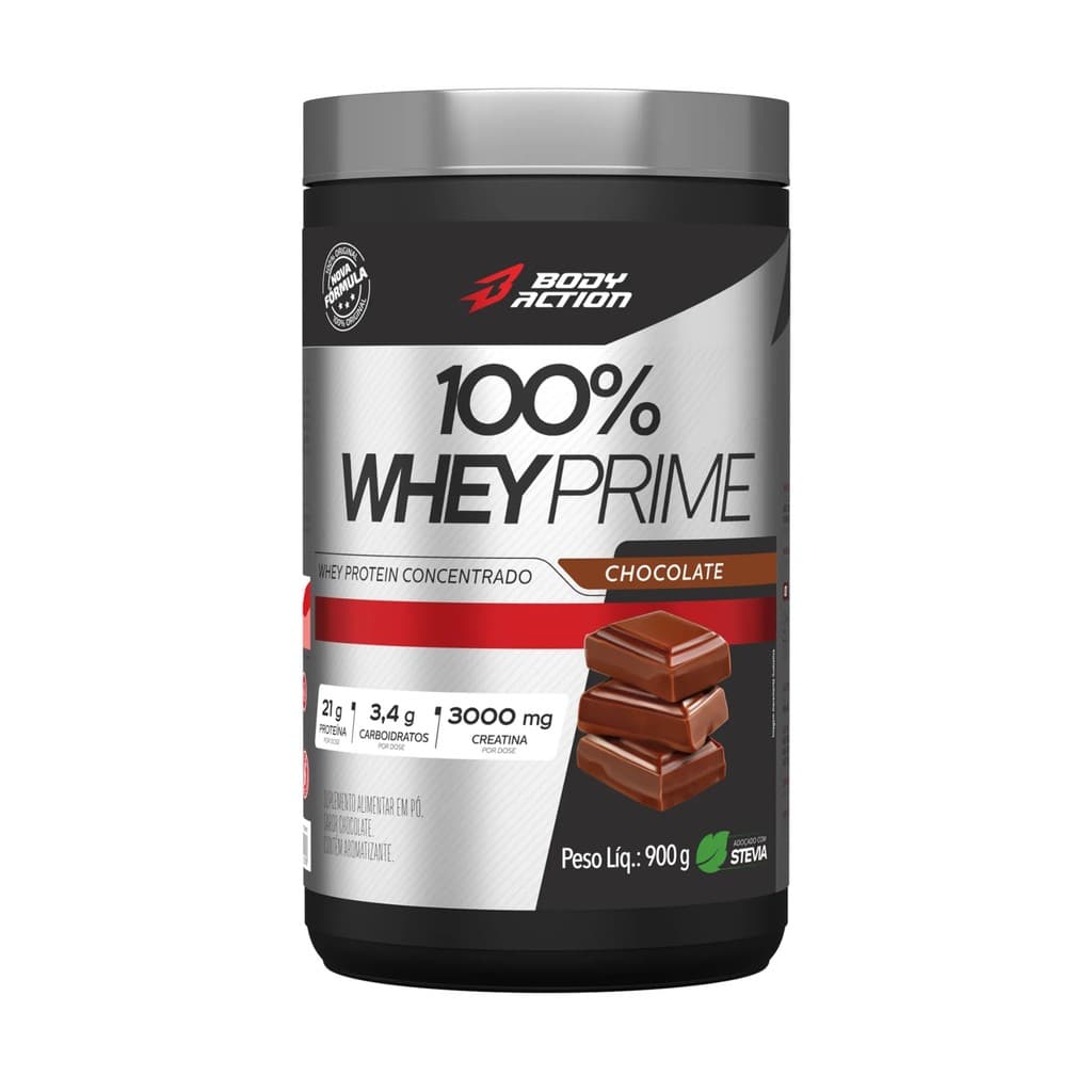 Whey Protein 100% Whey Prime 900g Chocolate Body Action