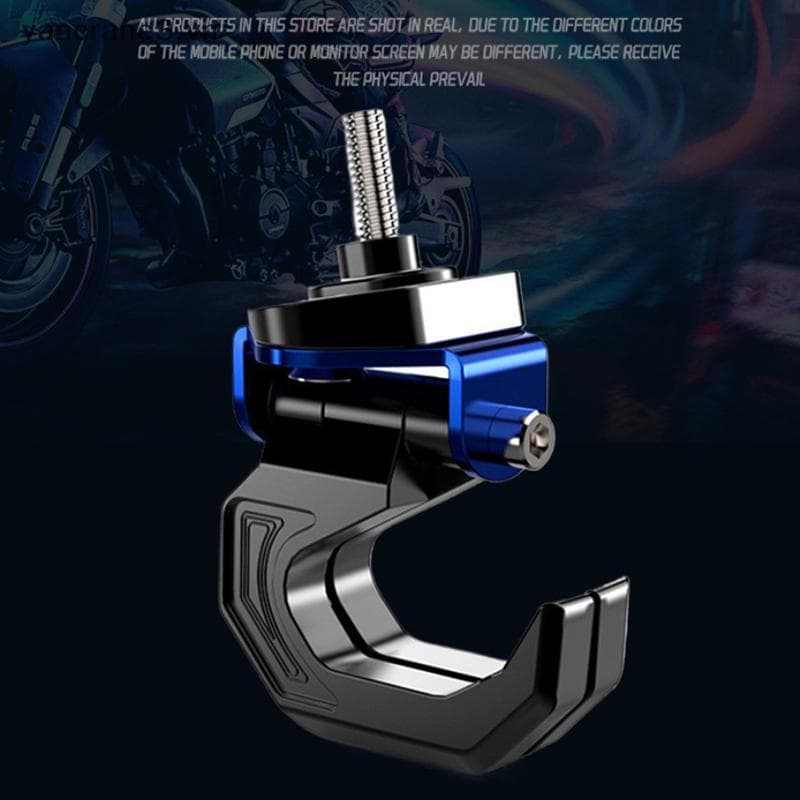 { YAN } Liga De Alumínio Capacete Da Motocicleta Duplo Gancho Montagem Moto Scooter Titular Universal Sacos Acessório ya