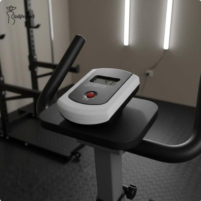 [lzdjhyke3] Bicicleta Ergométrica Contador De Velocidade Do Computador Estacionário Pace Audio Jack No Hr