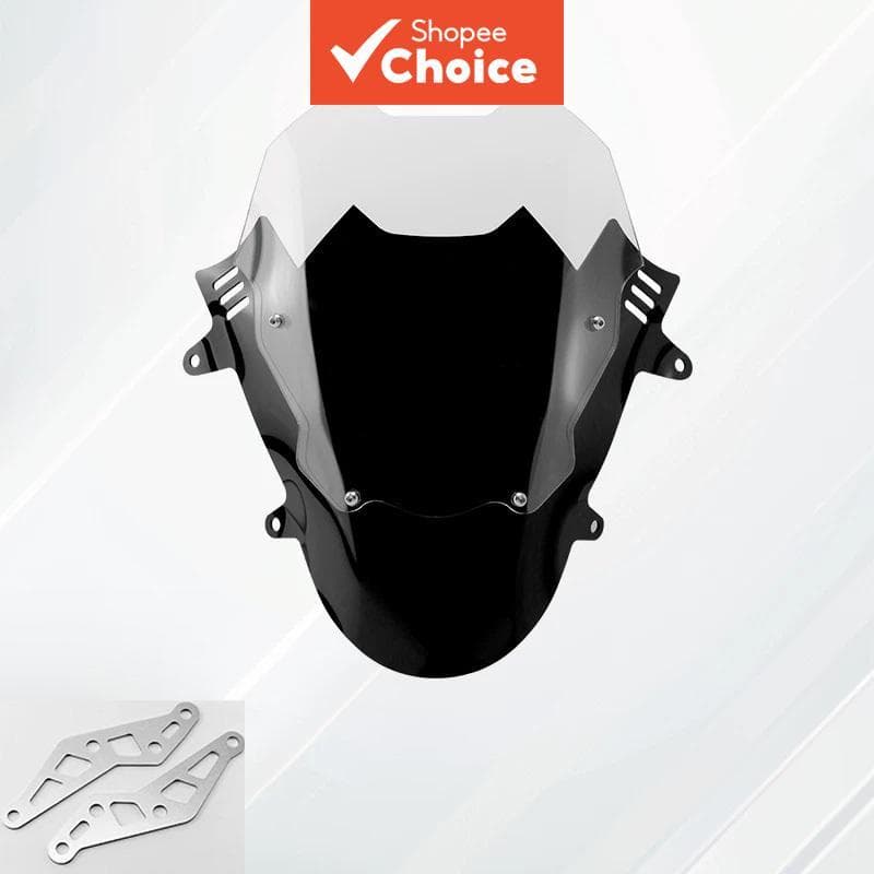 Para-brisa para Moto Honda PCX125 PCX160 PCX 160 125 2025 em diante, modificado com dupla camada, acessórios esportivos