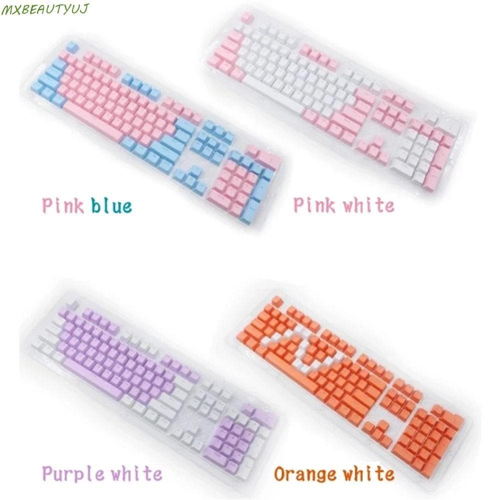 Teclas Mecânicas ABS Transparente Teclado Mecânico 61/87 104/108 980k Em Branco