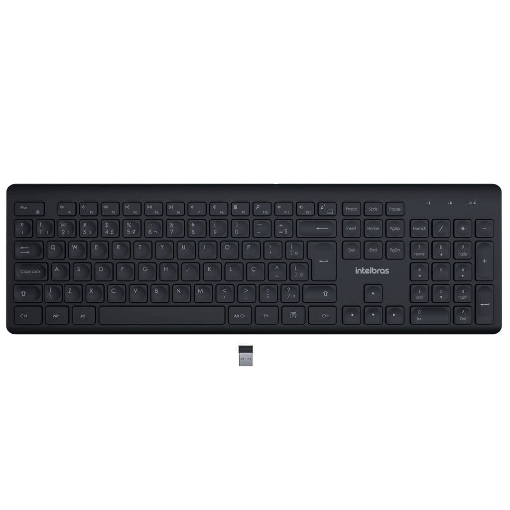 Teclado Sem Fio Intelbras TSI50 Clique Silencioso  