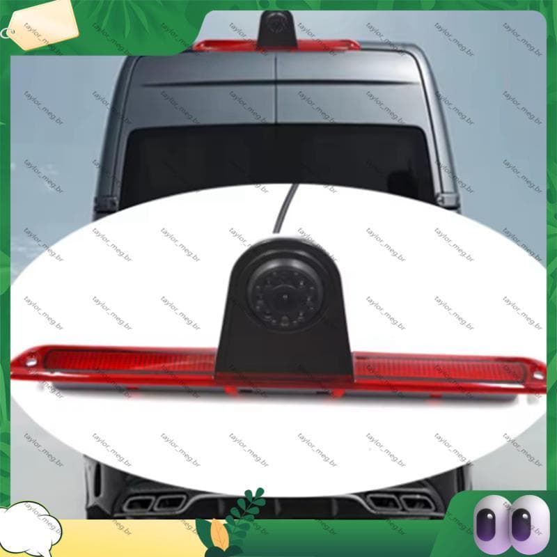 [Venda Quente T] Carro Invertendo Câmera De Visão Traseira Terceira Luz De Freio Para Sprinter W906 2006-2019