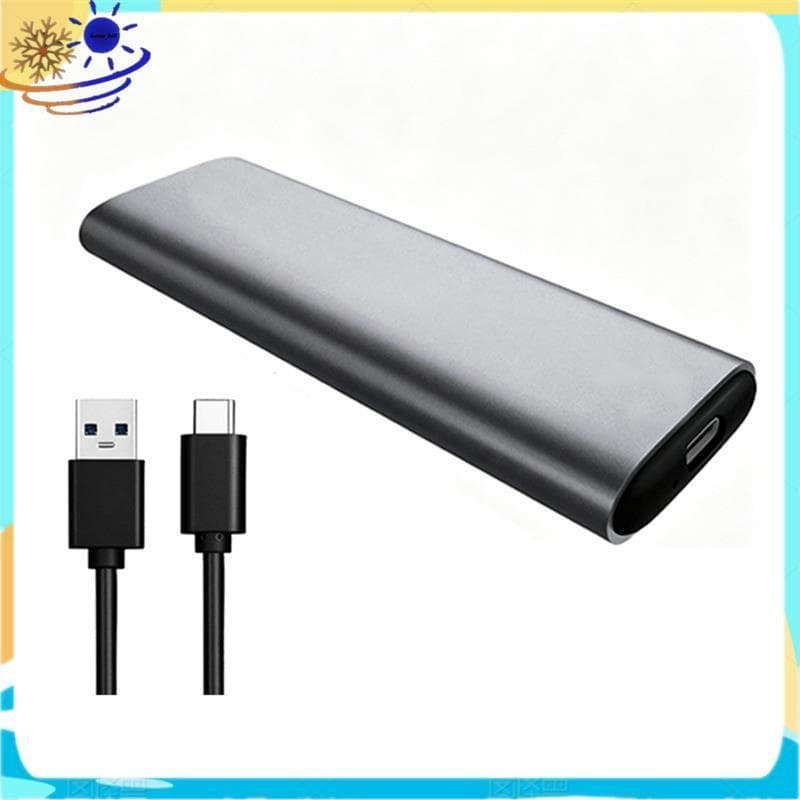 [Le's Shop] M . Adaptador De Gabinete SSD SATA 2 NVMe M2 Case 10Gbps USB 3.1-C Externo Para Laptop NGFF