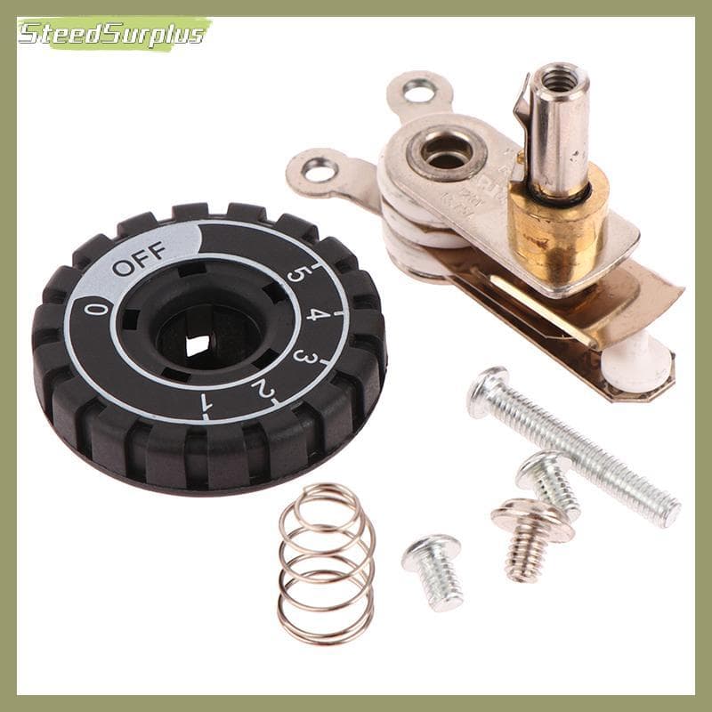 SS 1 Conjunto De Termostato Com Botão De Encaixe Para ES-300 94A 94B De Ferro A Vapor Elétrico Controle De Temperatura B