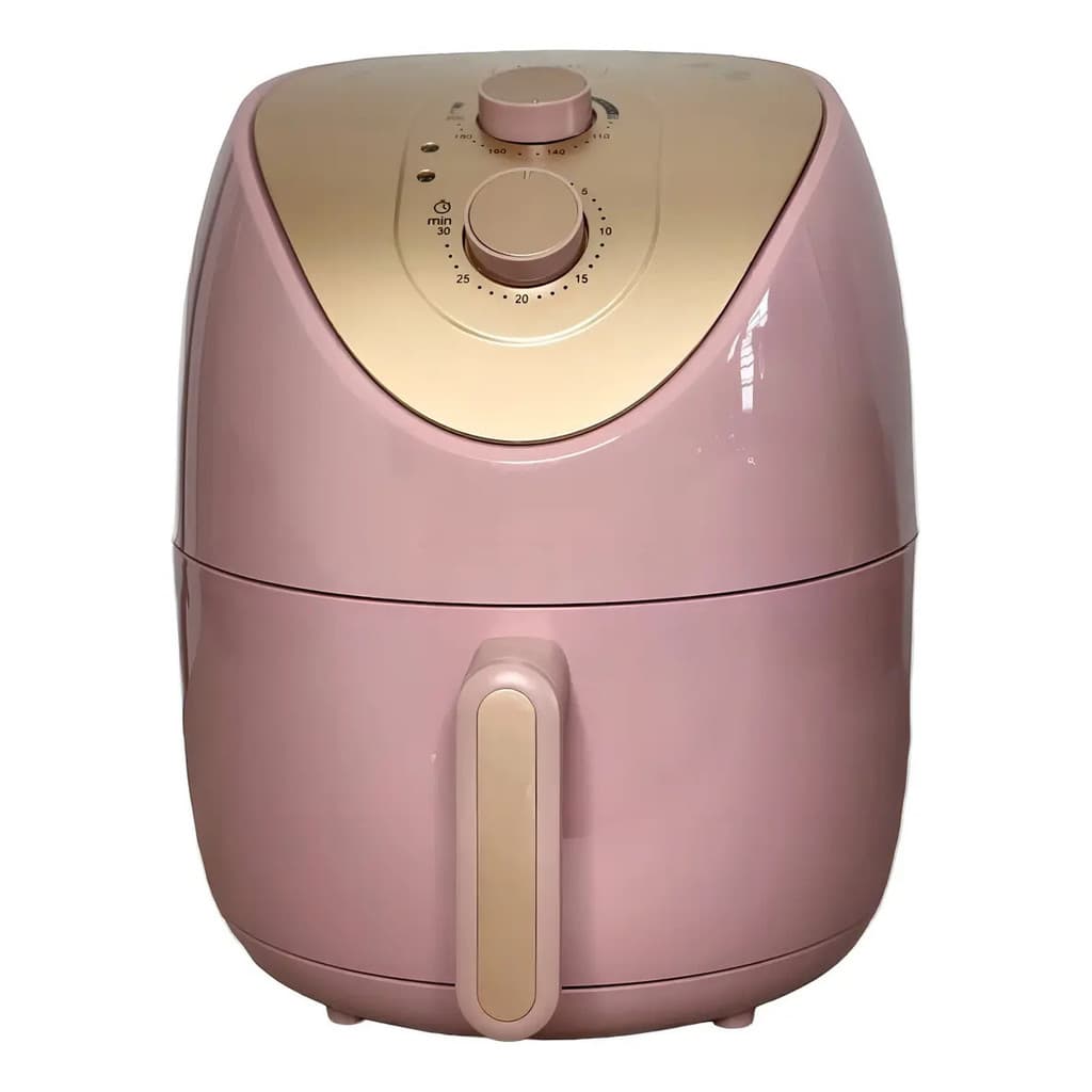 Fritadeira Elétrica Sem Óleo/air Fryer 4l - Homeland Cor Rosa-claro 220v