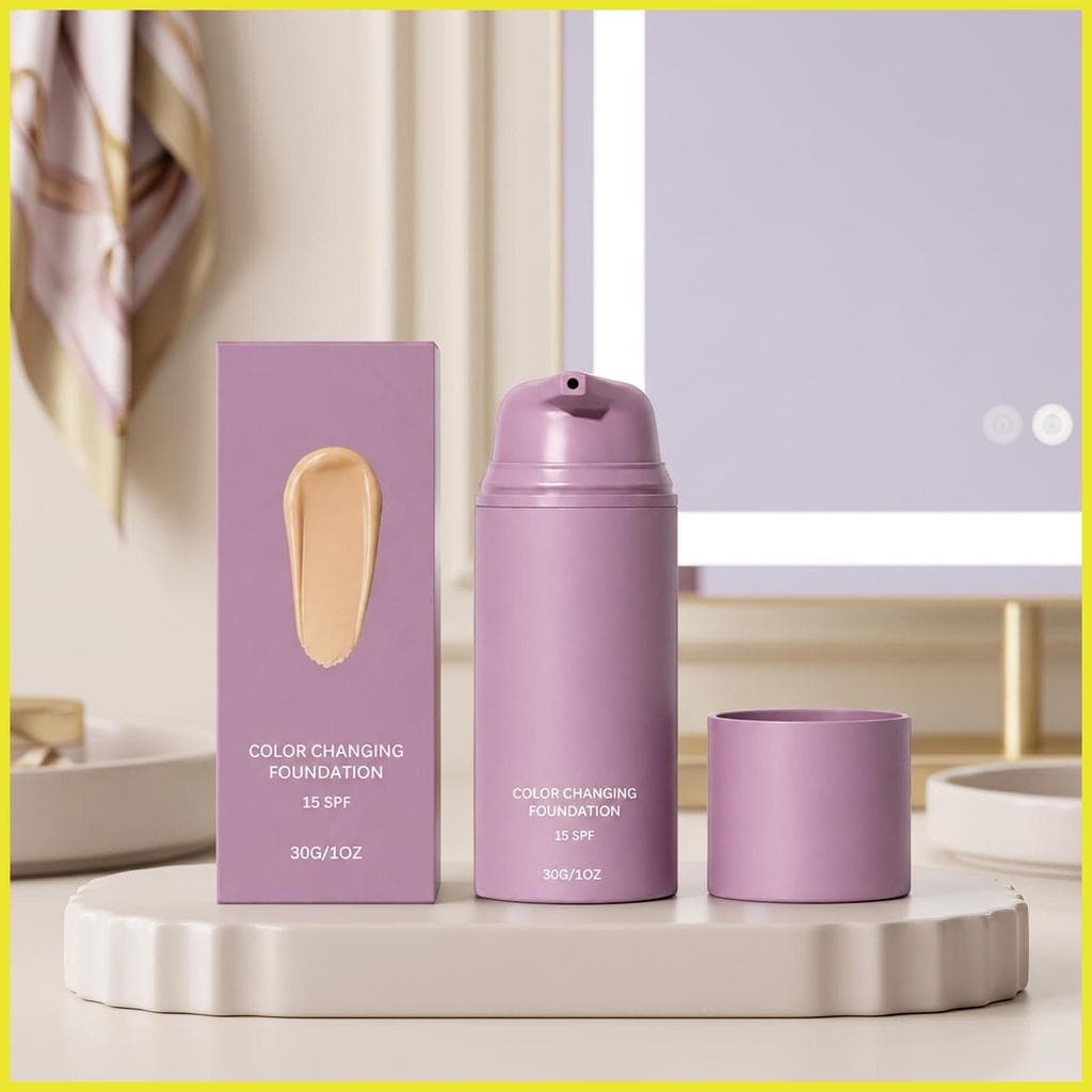 Fundação Maquiagem Corretivo 30ml Hidratante De Longa Duração Cobertura Completa Base Líquida Para Primavera yushua3br