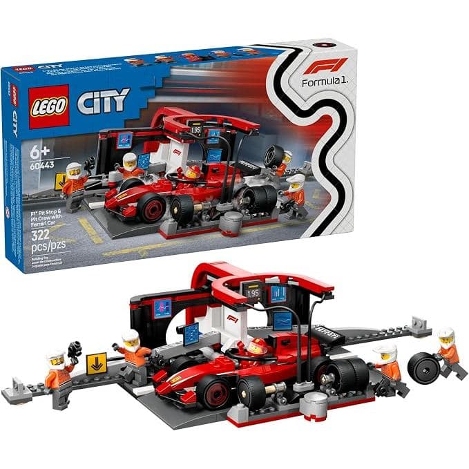 Blocos de Montar - PIT Stop e Equipe de Box F1 LEGO DO BRASIL
