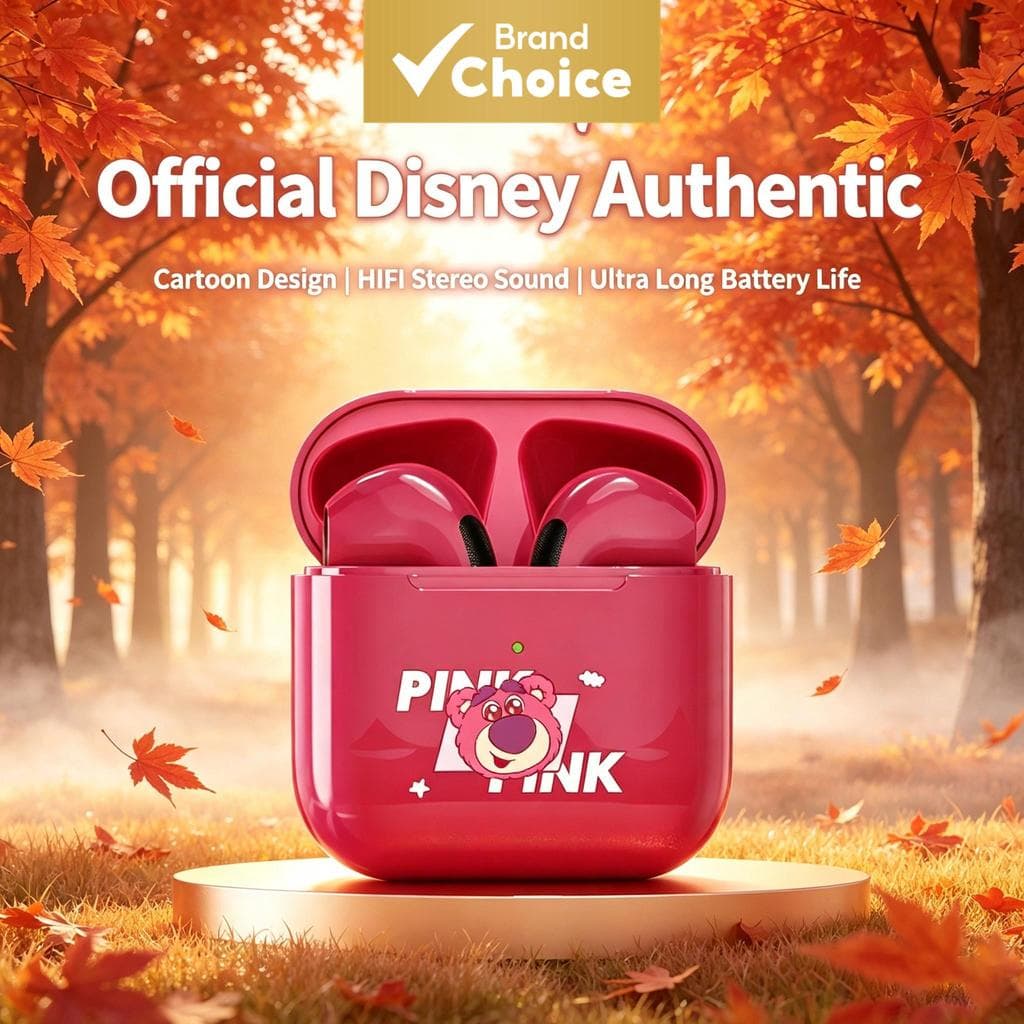 Fones de Ouvido Disney A4 Mini Fone de Ouvido Sem Fio Intra-Auricular Bluetooth Alta Definição Sem Perdas Fones de
