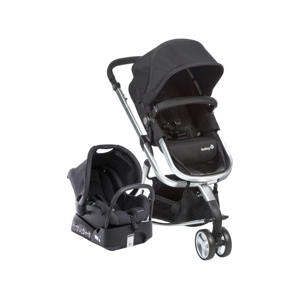 Carrinho de Bebê com Base e Bebê Conforto e Moisés Safety