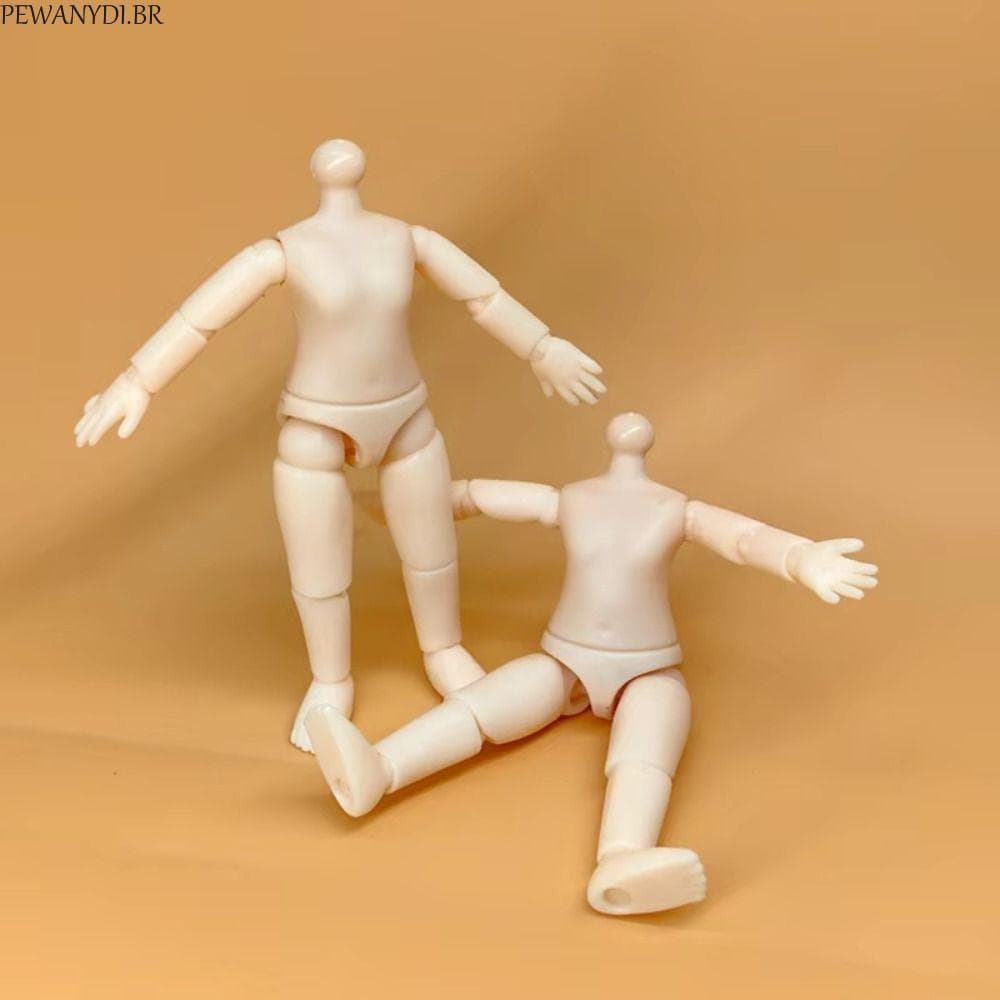 PEWANYDI Brinquedos De Boneca Nua , Corpo De Figura Com Múltiplas Articulações , Bonecas Nuas Articuladas Esféricas Móve