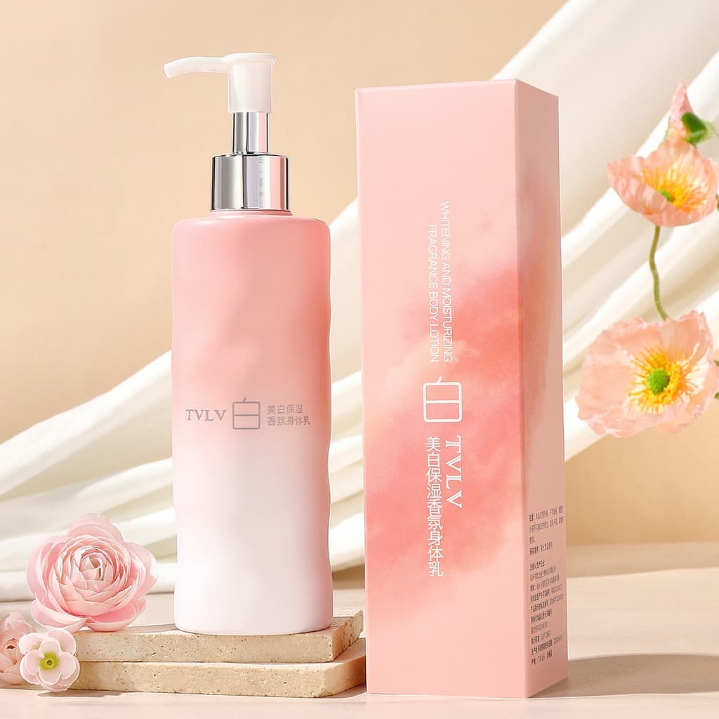 Frete grátis TVLV Whitening Hidratante Fragrância Loção Corporal Outono Inverno Loção Corporal Hidratante Perfume Loção 
